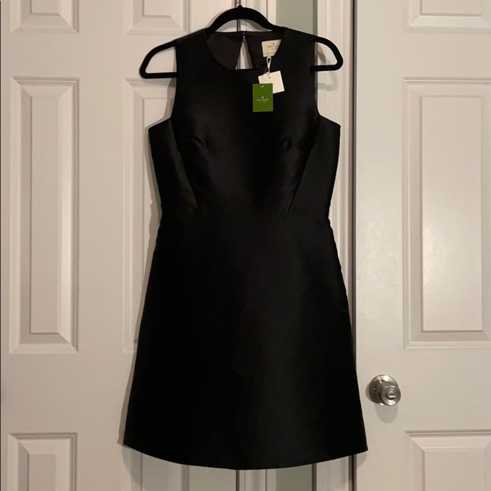 Kate Spade black party dress.